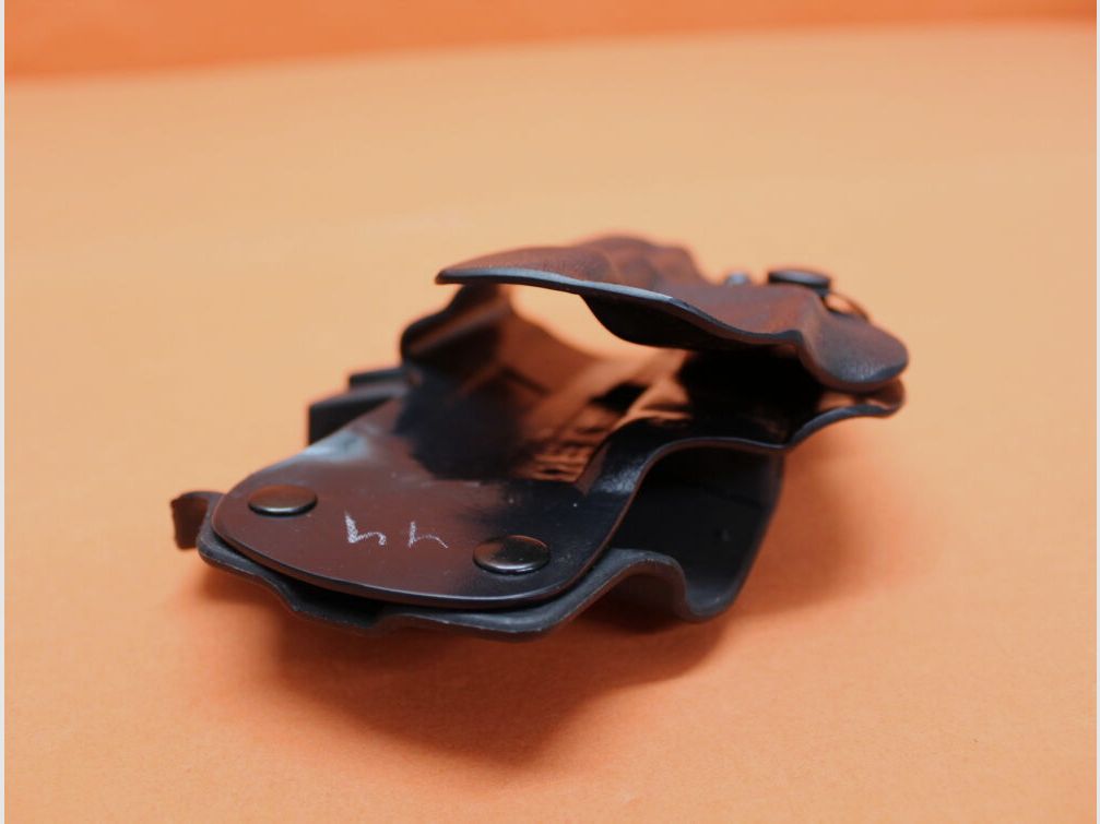 Front Line Walther P99/ PPQ: Front Line Holster Open Top Kydex schwarz (einstellbar) für Gürtel bis 45mm, Bild 4 von 5