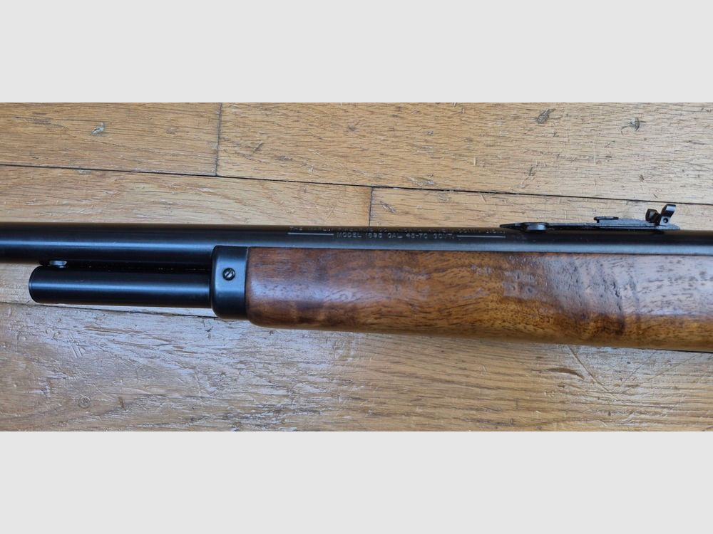 Splendida carabina Marlin a leva – Modello 1895 – Cal. 45-70 Gvt – 6 Colpi – Raro marchio « JM » – Arma di qualità Marlin prima del fallimento! – Eccellente fabbricazione a New Haven del 1974 – Ottime condizioni – TBE+++, immagine 42 di 46