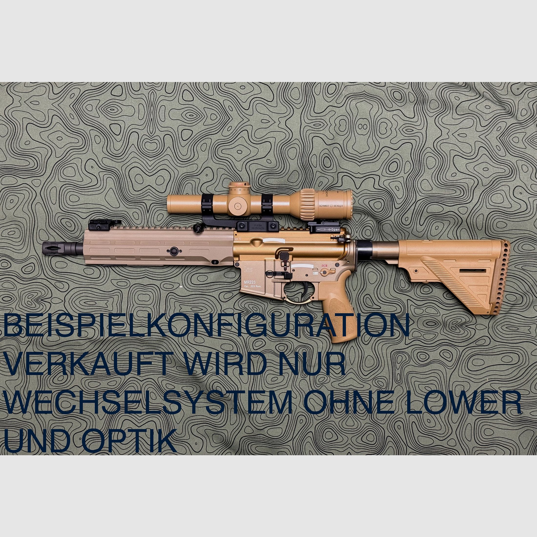 Vendu - HK MR223 RAL 8000 11" Sport système interchangeable
