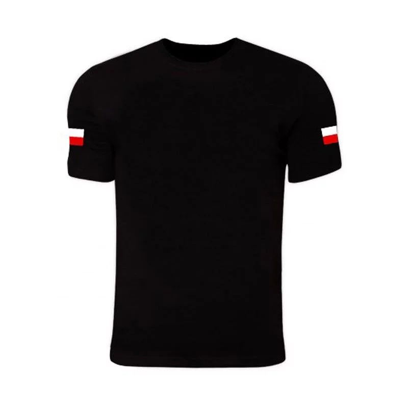 Koszulka T-shirt Tigerwood Flagi czarna, zdjęcie 2 z 8