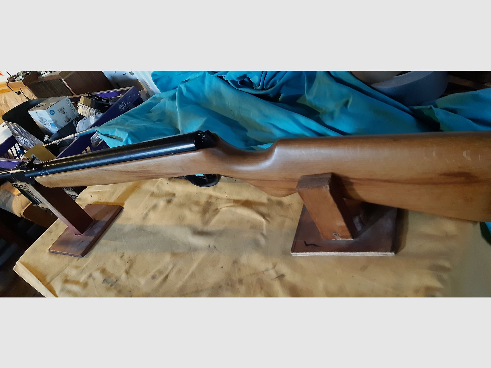 Beau fusil à air comprimé Haenel modèle 302 Knicker