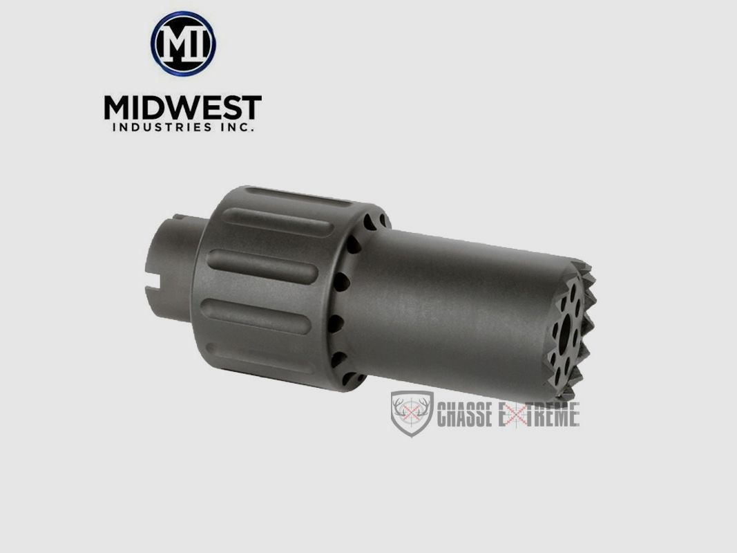 Muzzle Brake MIDWEST INDUSTRIES Alpha Blast Diverter, afbeelding 1 van 3