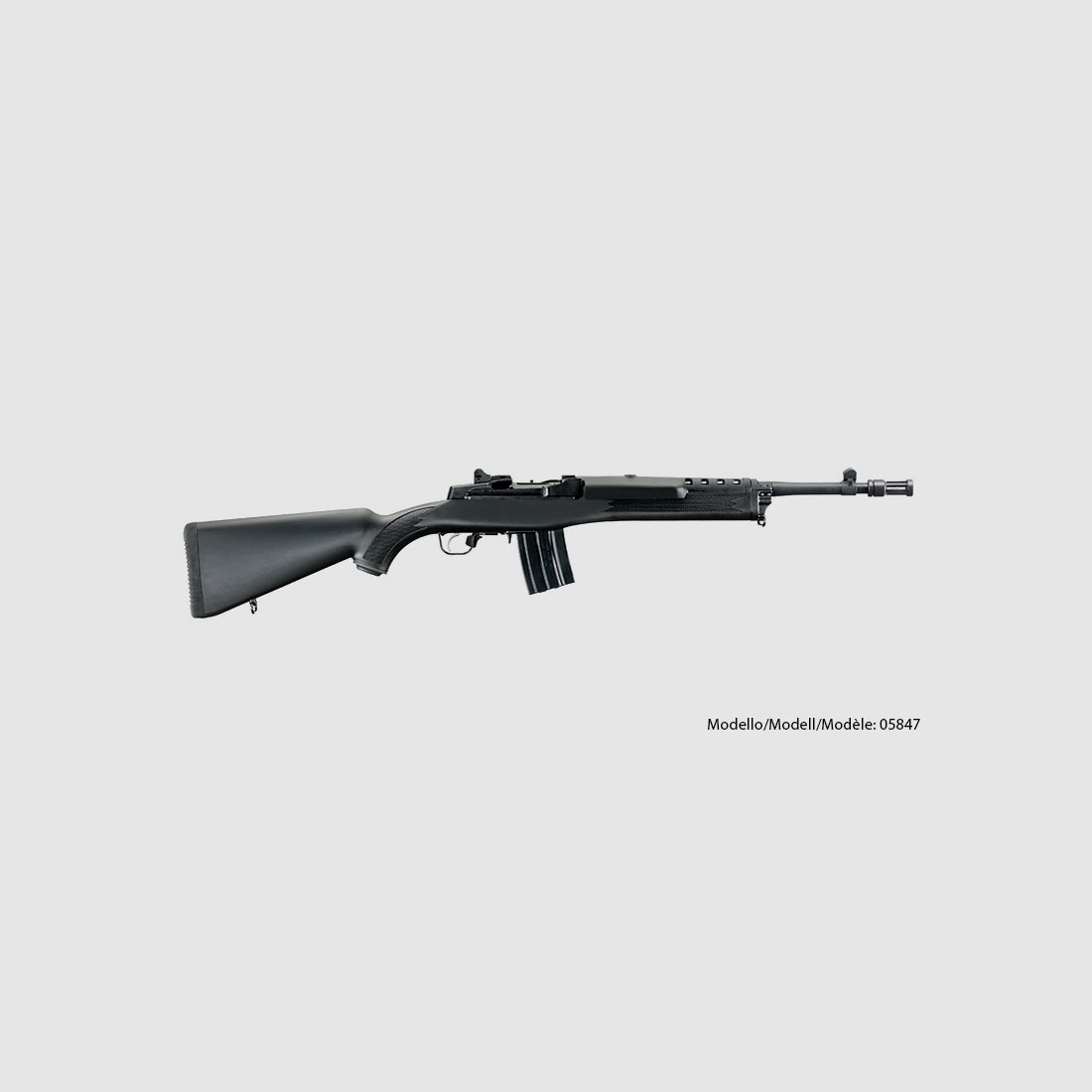 Ruger Halbautomat Mini-14 Tactical Black Synthetic Blued
