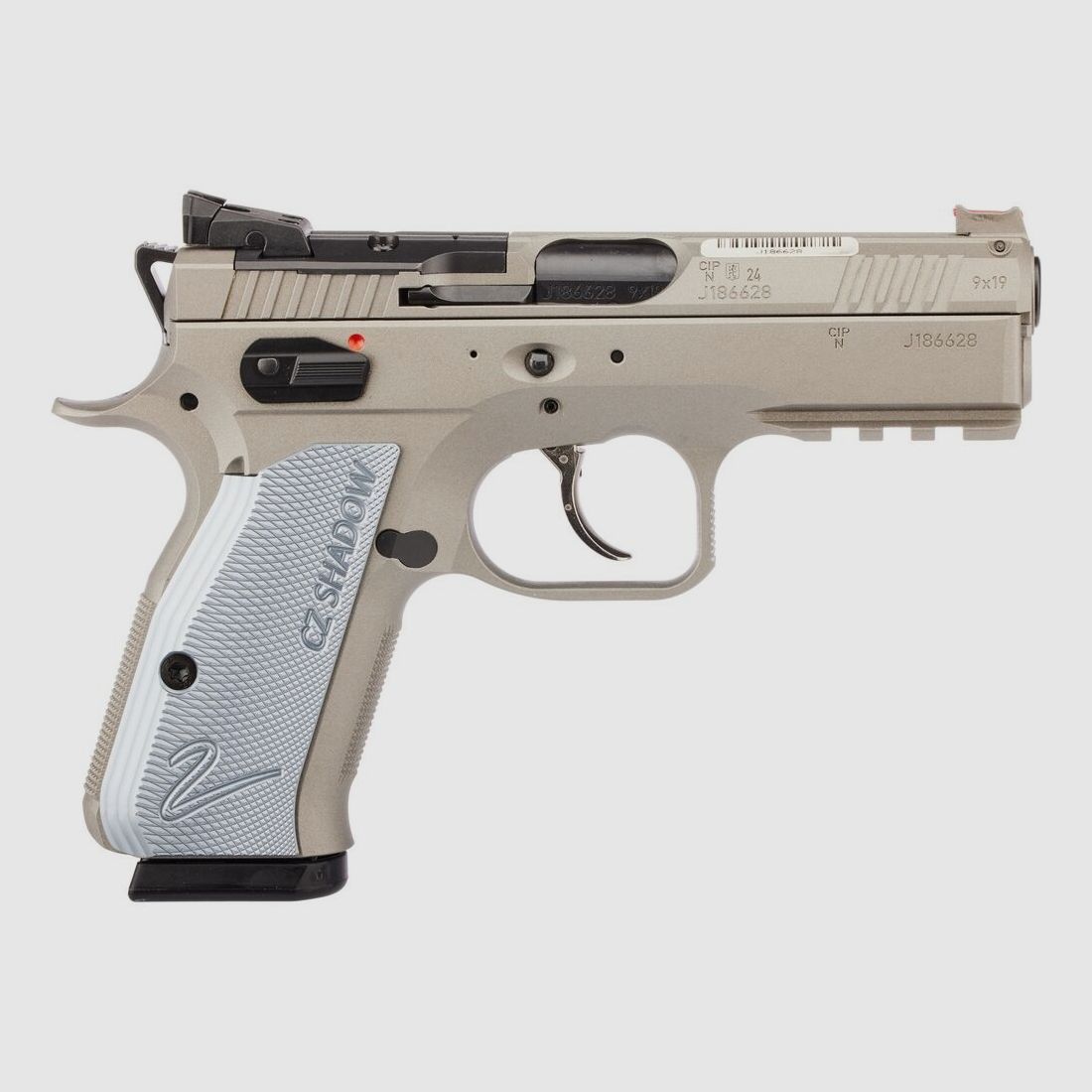 CZ Pistool Shadow 2 Compact Titan OR Zilver 9 mm Luger