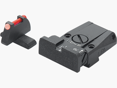 Hausse réglable noire et guidon à fibre rouge LPA SPR pour FN 502