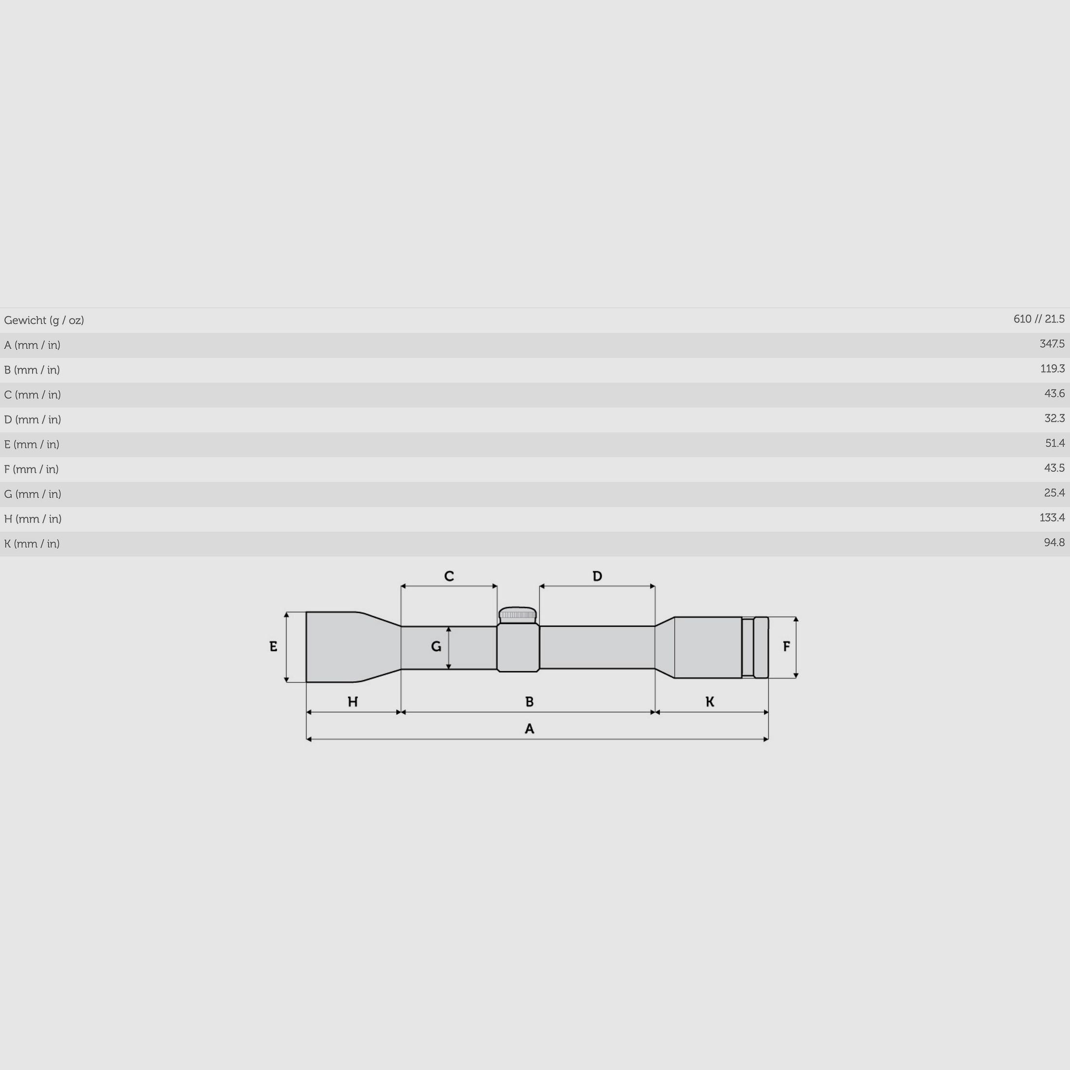 Meopta 1032575B MeoPro Zielfernrohr Optika5 4-20x44 ZPLEX Reticle 2 Bildebene, Bild 5 von 5