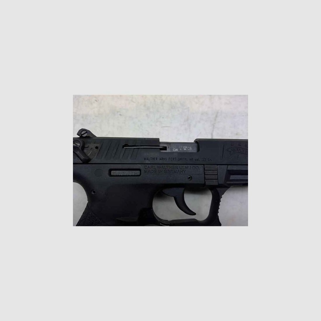 Pistole Walther P22Q Kal.22lr. gebraucht