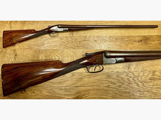 W. W. Greener Fucile a Doppia Canne in Damasco Arma da Collezione