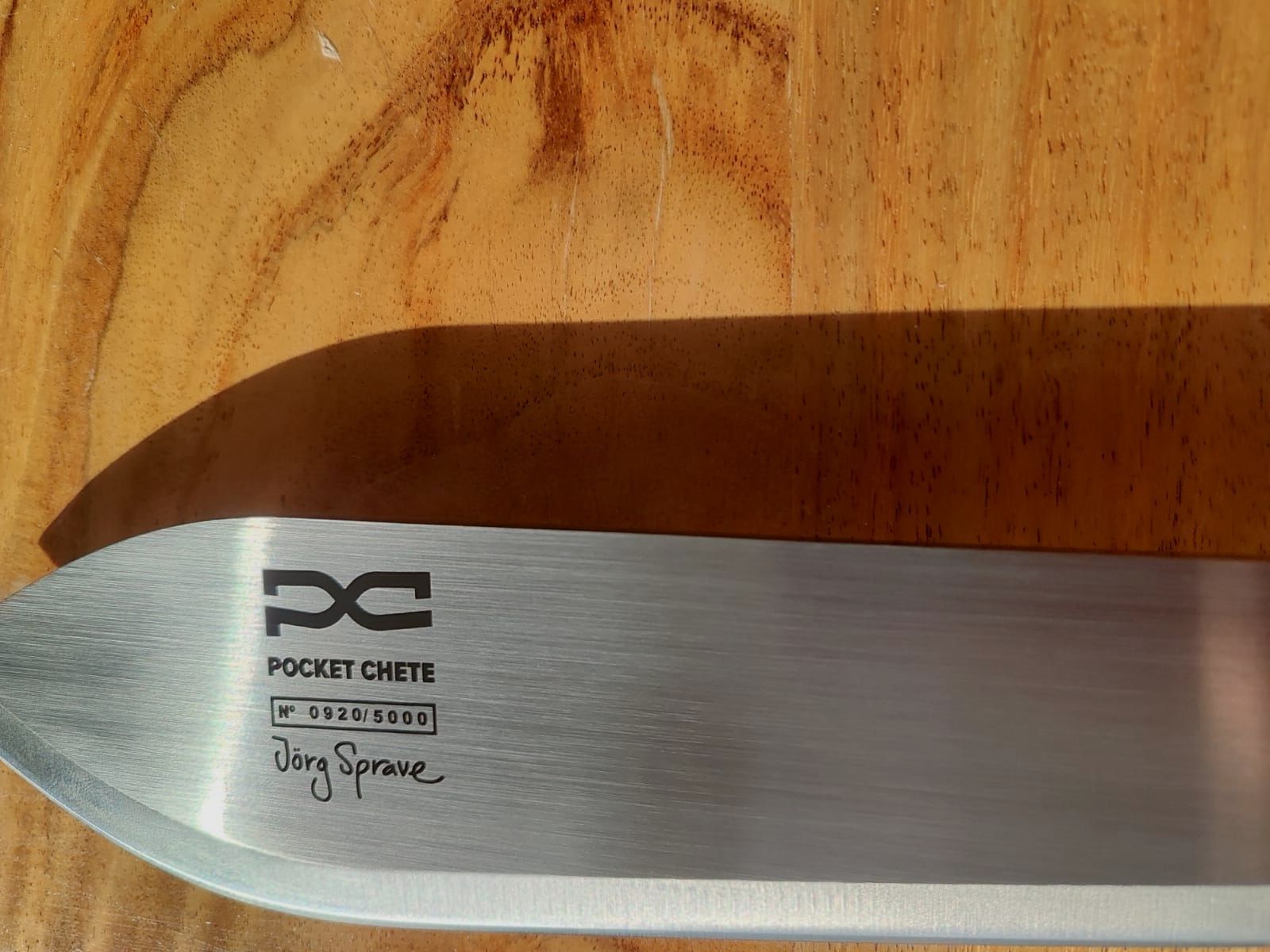 GOGUN Knife - Jörg Sprave’s Pocket Chete – Edizione Limitata