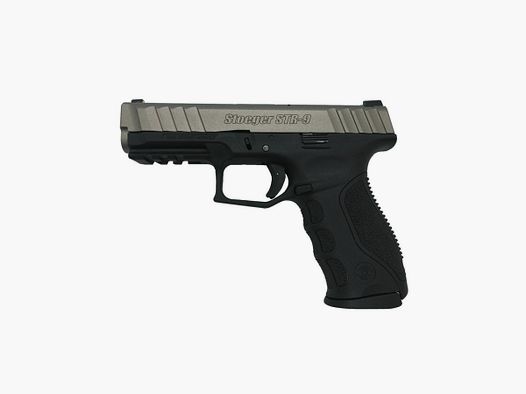 PISTOLET STR9 STAINLESS CAL 9X19 15 COUPS - 2 CHARGEURS