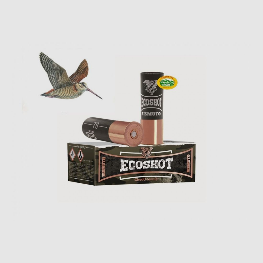 CHEDDITE Patronen ECOSHOT Dispersant Kal.12 p.7 bleifrei