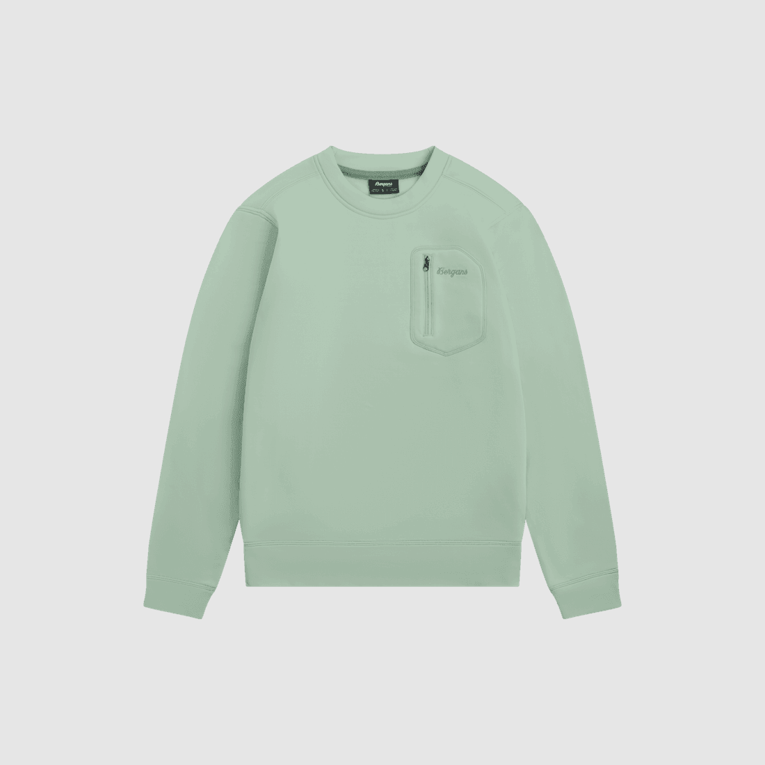 Bergans Midtli Midlayer Sweatshirt Dames Mint Crush XS