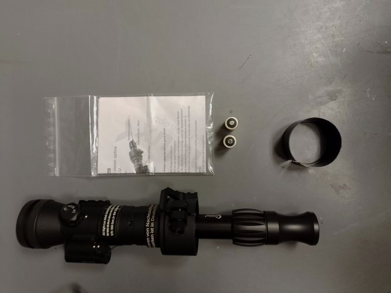 Noche de JSA MV MAU con tubo Gen.2+ verde (55–60 LP/mm)