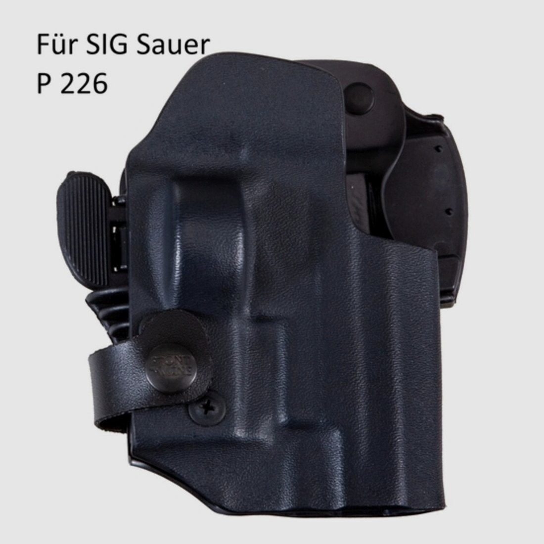 Front Line Gürtelholster Kydex Side Retention Lock CZ P10 F/S/SC