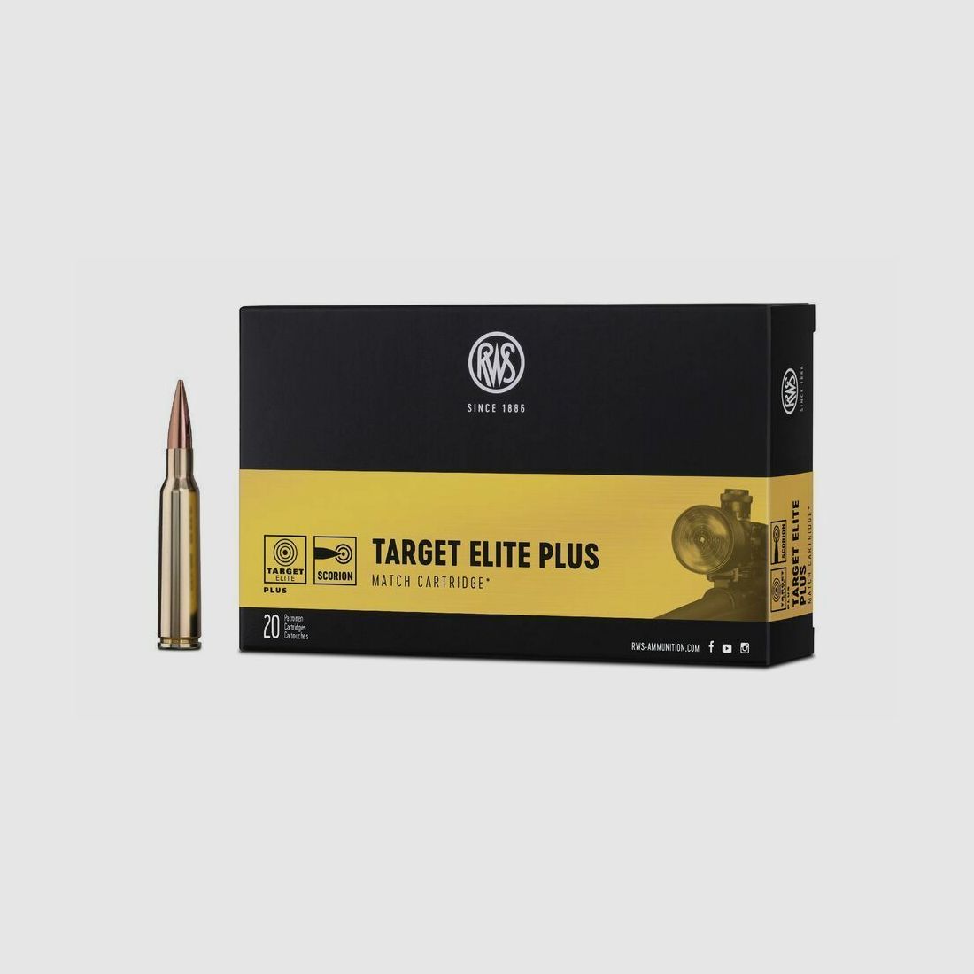 RWS Target Elite 9,3g/143grs à20