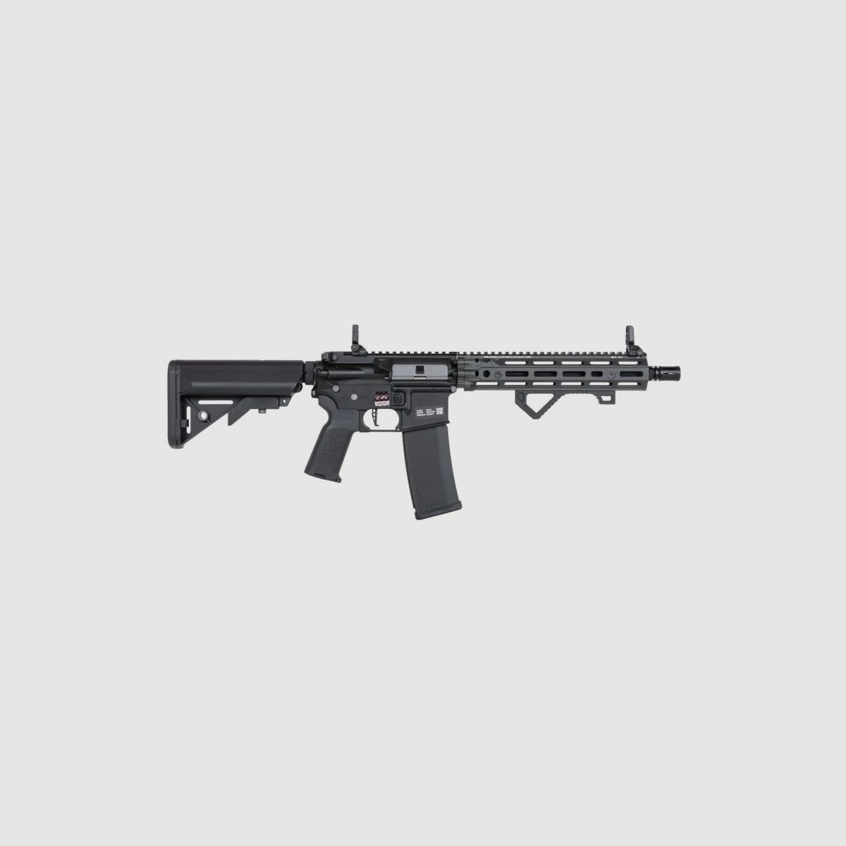 SA Daniel Defense® MK18 RIII M-LOK 10.5" (SA-P27 RIS III PRIME™ Aster II ETU BLDC™) Rifle Airsoft Libre a partir de 18 años – Steel Grey -F-