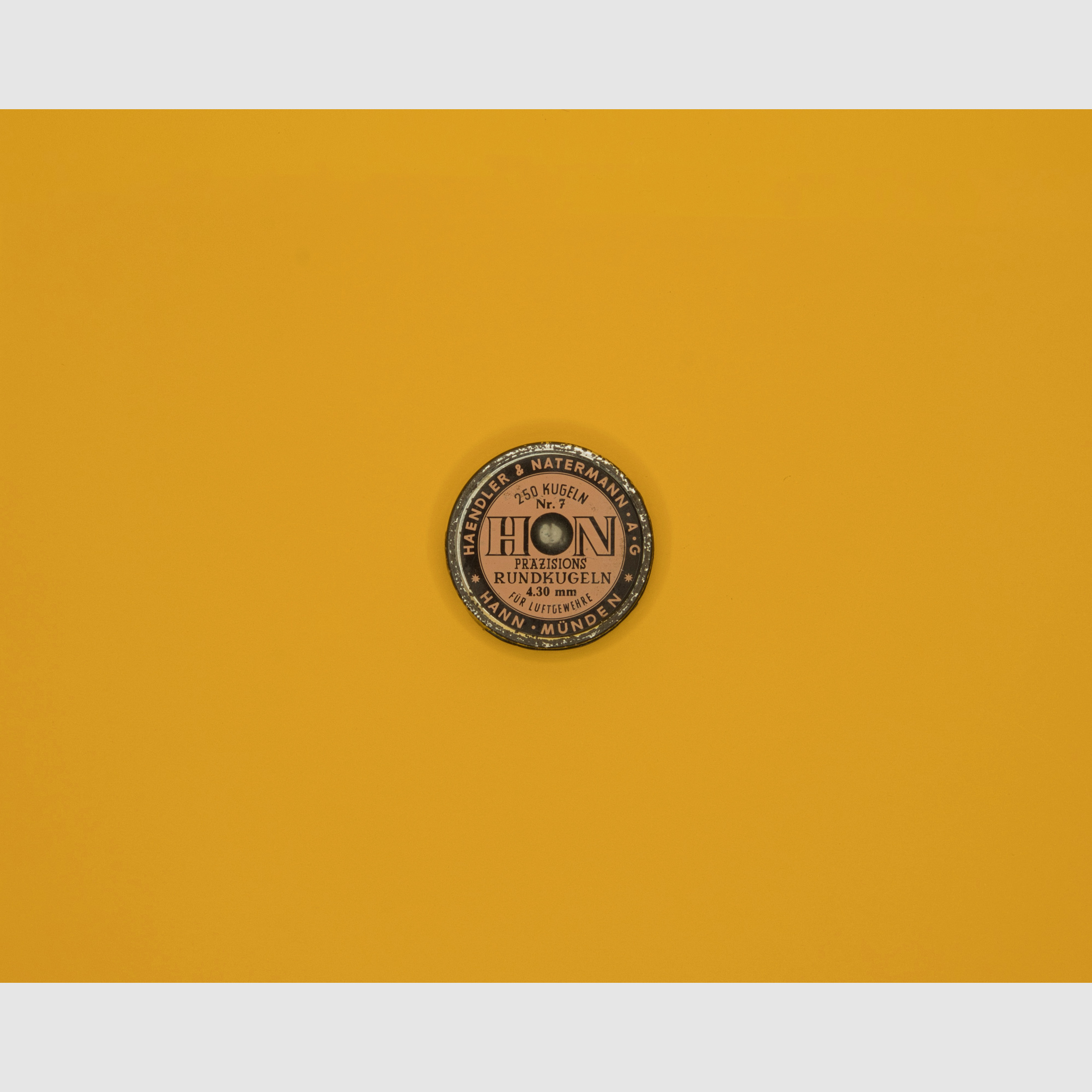 Vintage H&N Numero 7 palle tonde di precisione, in 4,30 mm
