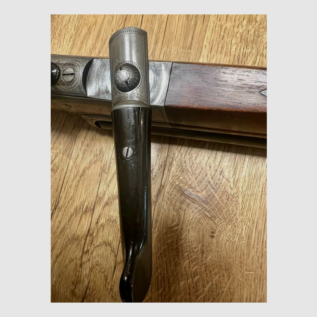 W. Collath & Sons collector's weapon double-barreled shotgun with eccentric lock, image 9 of 10