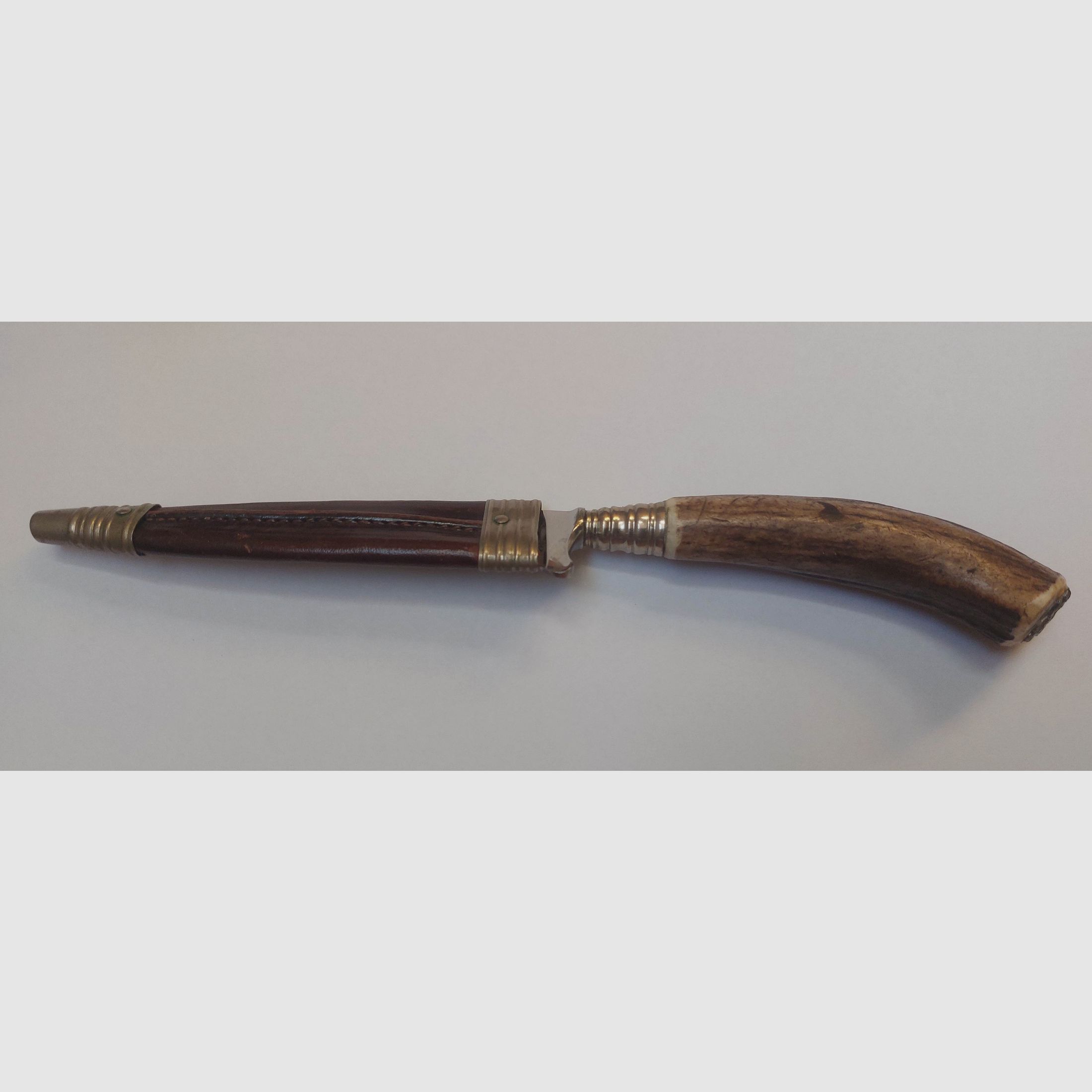 Bayernmesser/Jagdnicker/Trachtenmesser mit jagdl. Szene 