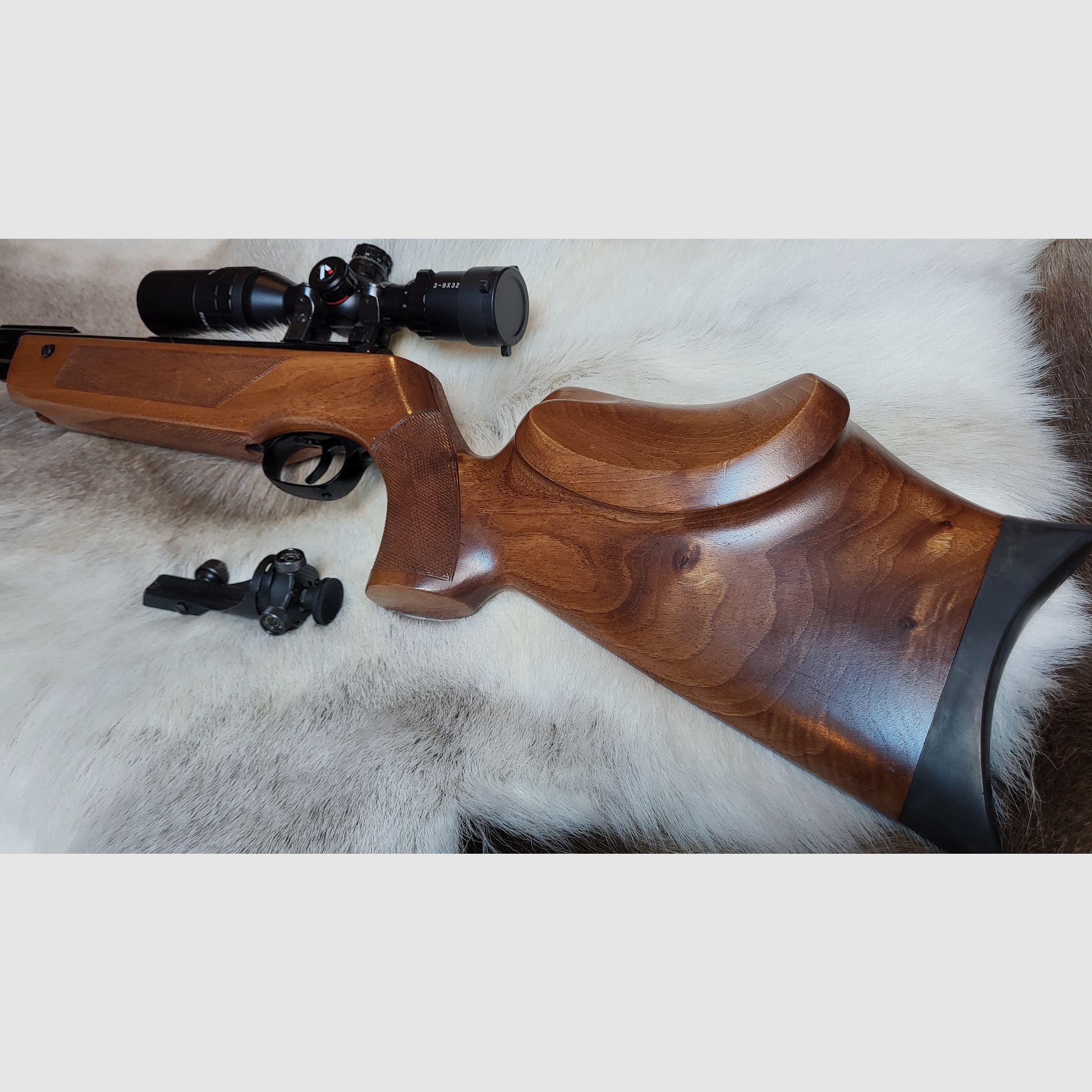 Attention collectors! Walter LG 55 with Tyrolean stock in excellent condition! and new piston seal without F Production period: 1955 - 1967