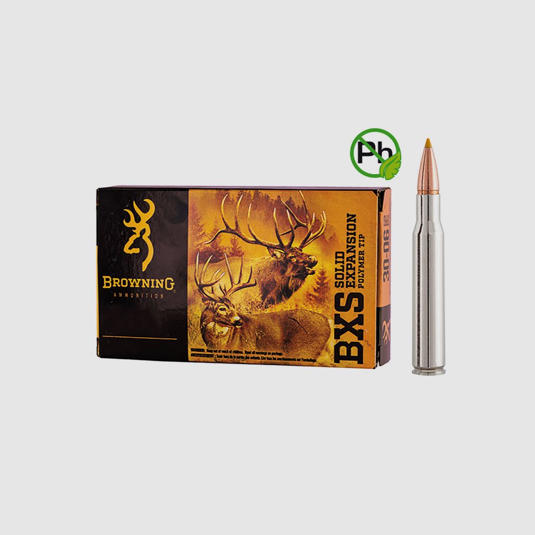 Browning .30-06 Sprg. 180GR BXS 20 cartucce
