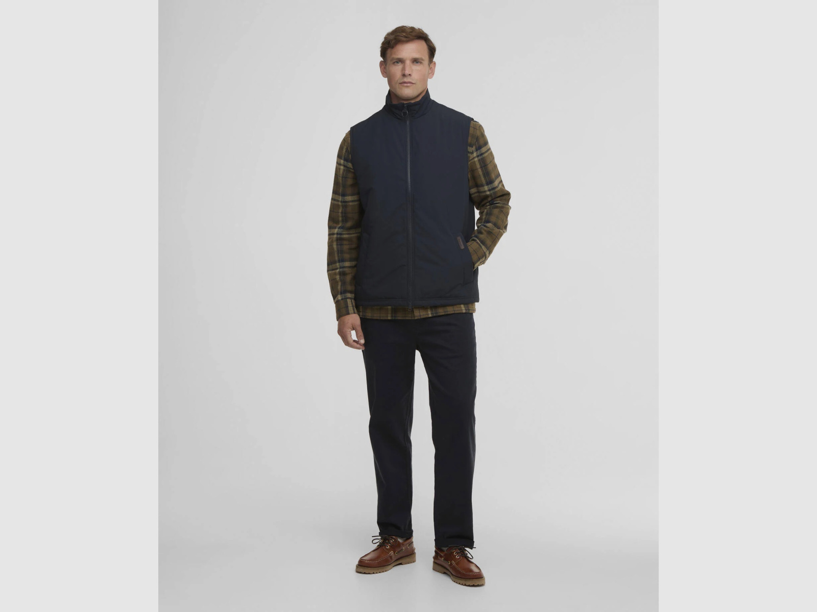 BARBOUR Chaleco Hepscott Navy