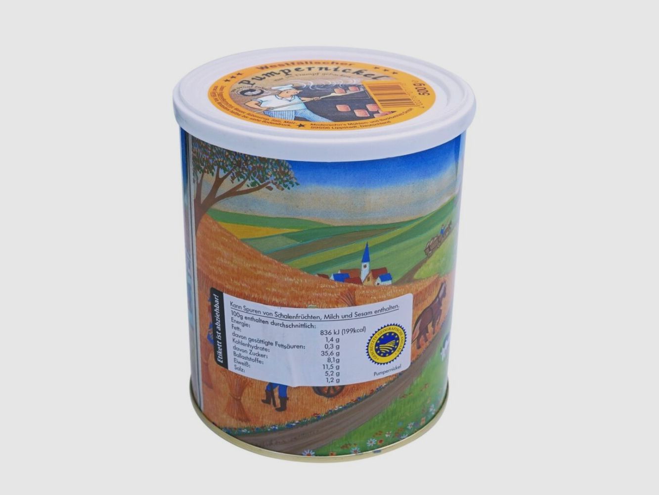 TREK'N EAT Blikbrood Pumpernickel 500g