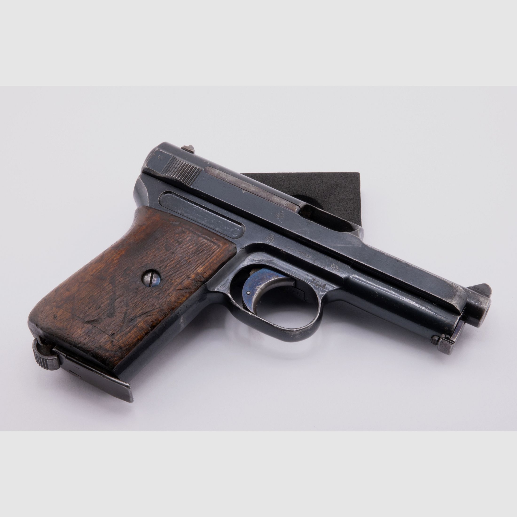 MAUSER Modell 1914 Beutewaffe mit ausländischem Beschuss "Krone BV"