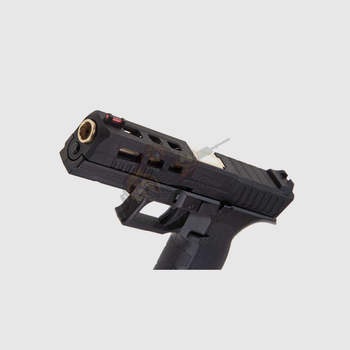 KP-13 Aangepaste Metalen Slide GBB CO2 Zwart -F-