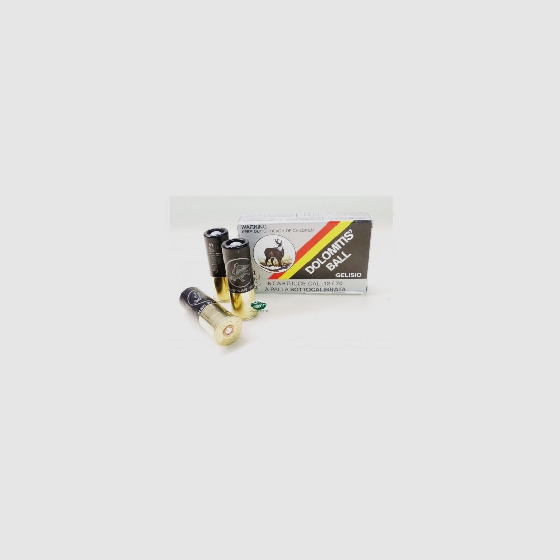DOLOMITI MIT UNTERKALIBRIERTER KUGEL cal.12/70 gr.11,83