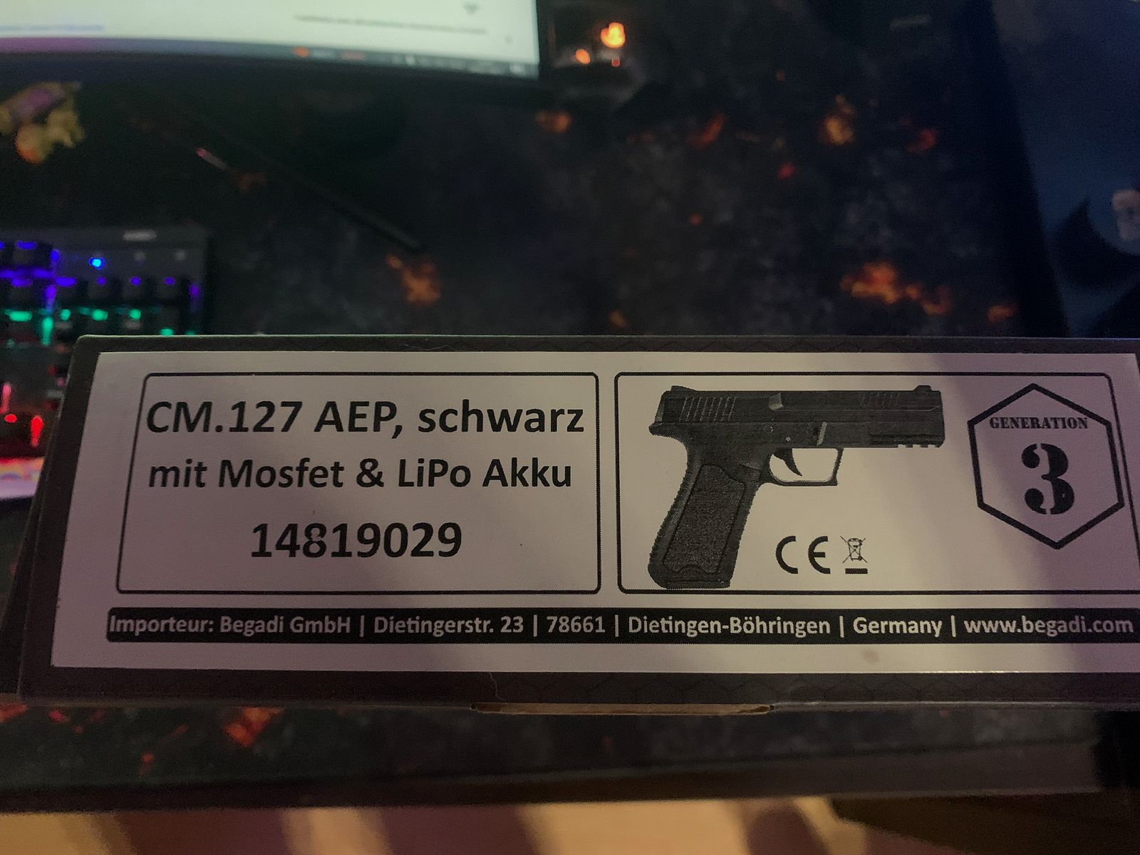 G&G CM16 Raider 2.0 - Desert Tan - Like new (S-AEG, 1.5J)