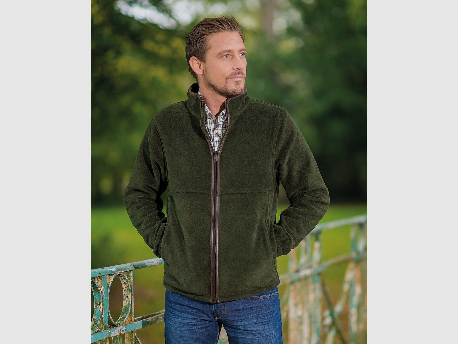 Felpa con zip BALENO Henry