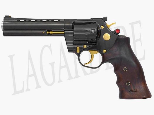 KORTH CLASSIC BLACK/GOLD 5.25" (REVOLVER)