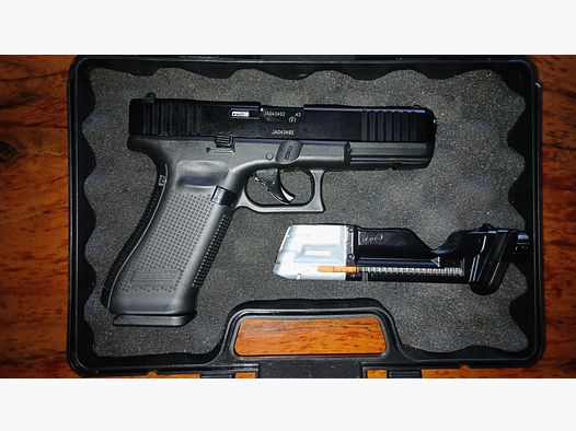 Glock 17 Gen 5  T4E  .43  RAM + Quick Piercing Magazin incl. verzending