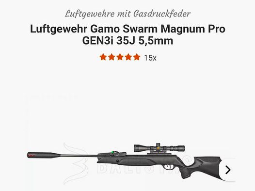 Gamo Swarm Magnum Pro Gen3i neuwertig 