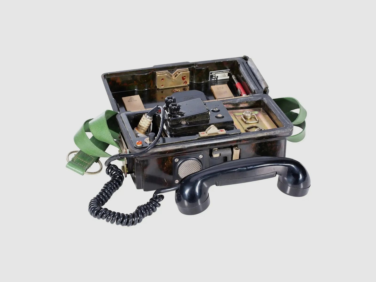 NVA Feldtelefon mit Zubehör im Koffer neuwertig