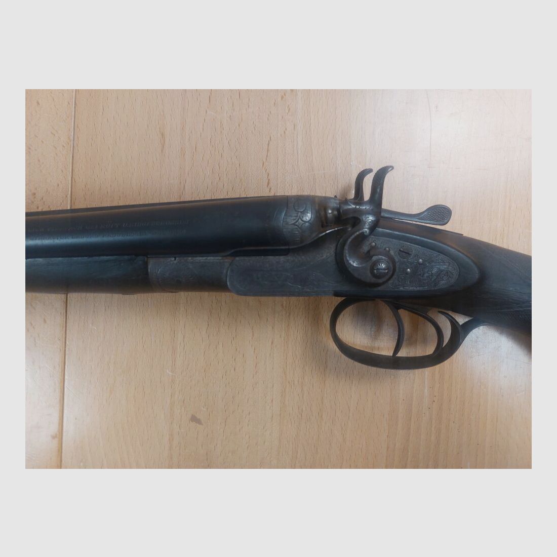 Anton Rensmann double-barrel shotgun