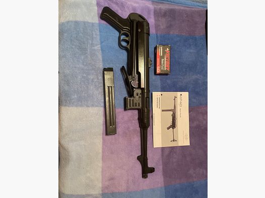 Schreckschussgeweer MP40 Kal. 9mm P.A.K.