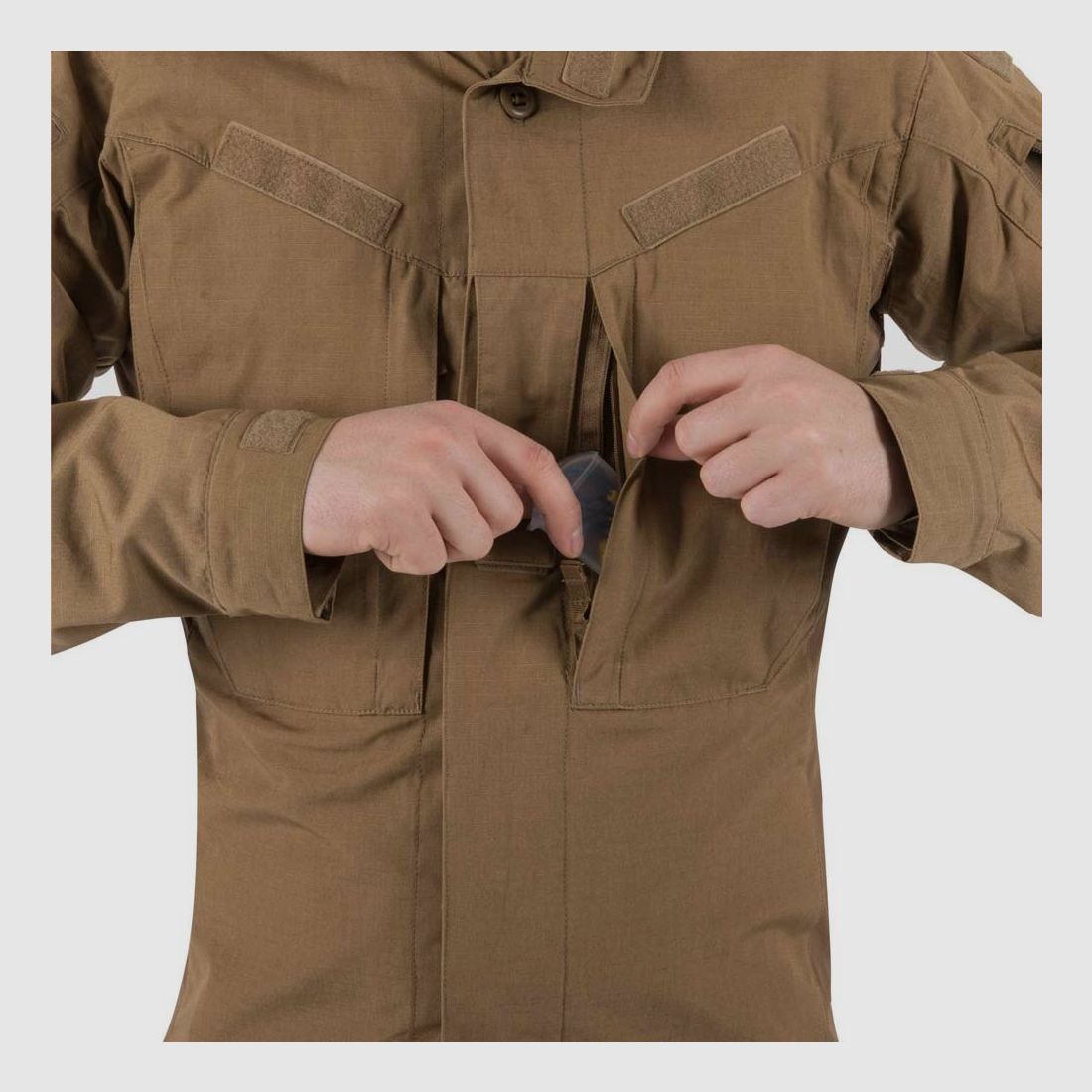 HELIKON-TEX MBDU SHIRT® NyCo RIPSTOP COYOTE