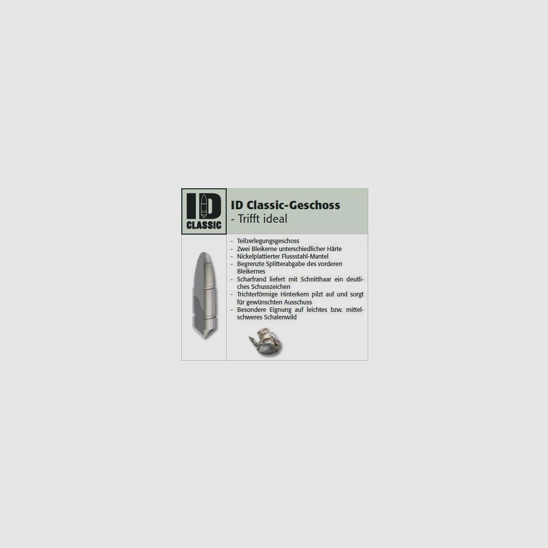RWS Balles de Fusil 8mmS/323-198-ID Classic TM 50 pcs 12,8 g