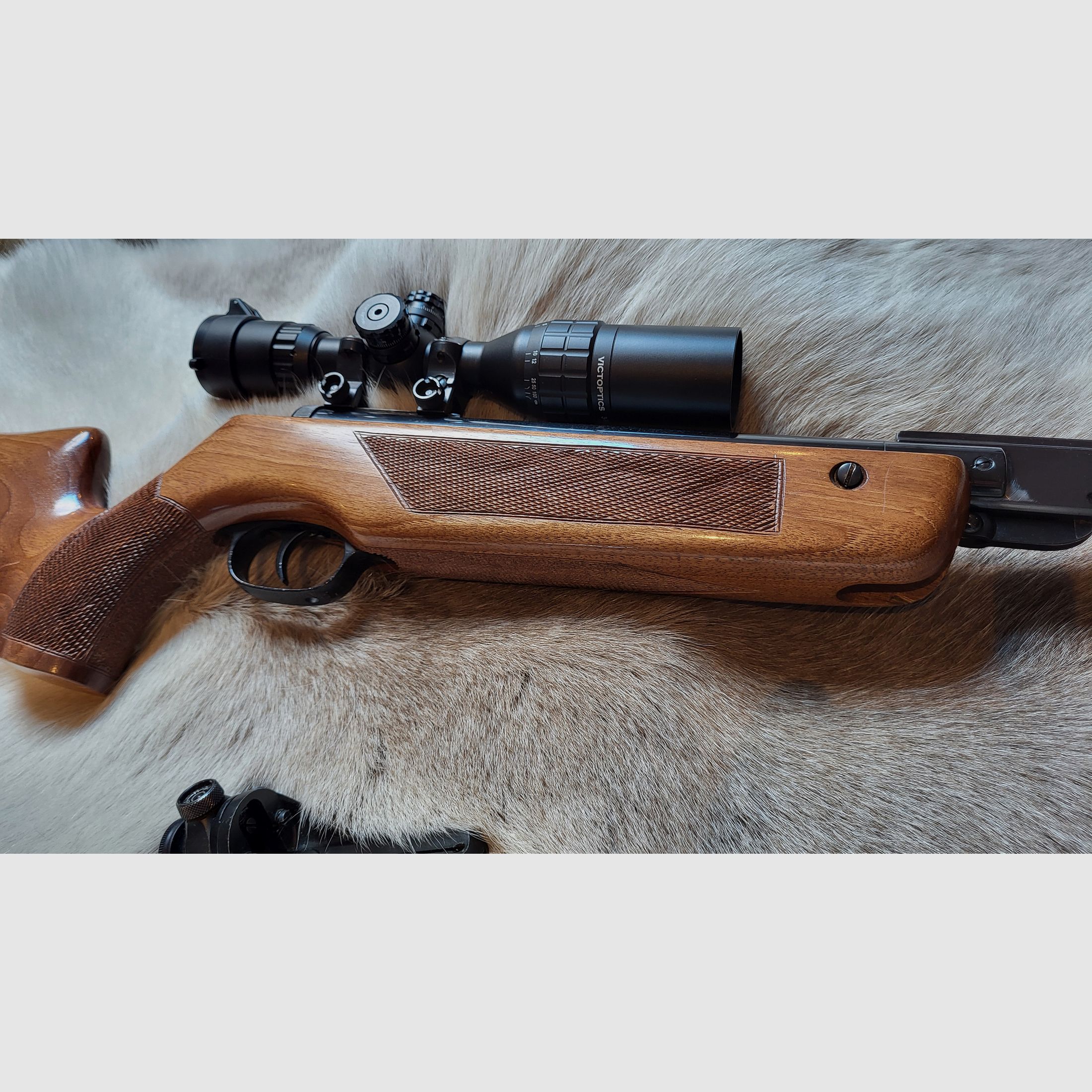 Attention collectors! Walter LG 55 with Tyrolean stock in excellent condition! and new piston seal without F Production period: 1955 - 1967