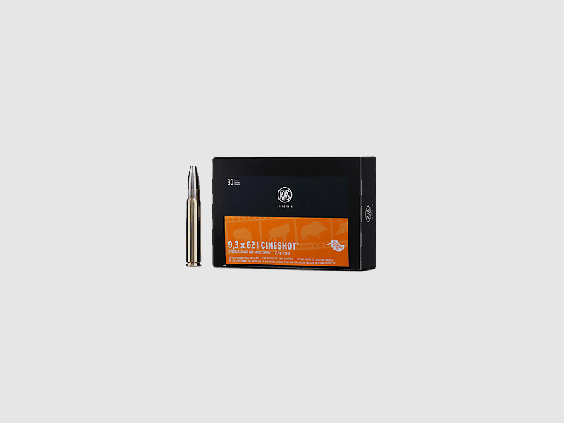 RWS Cineshot 9,3x62 196gr. 30pcs.
