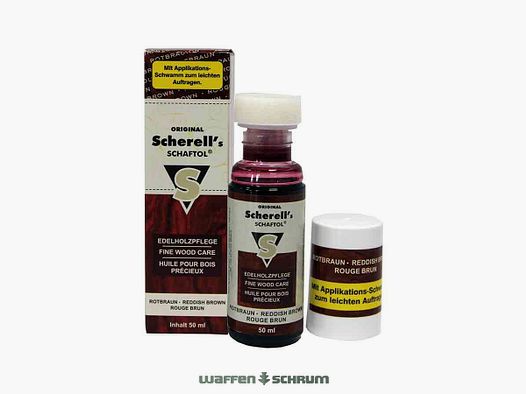 Scherell SCHAFTOL 50ml Roodbruin