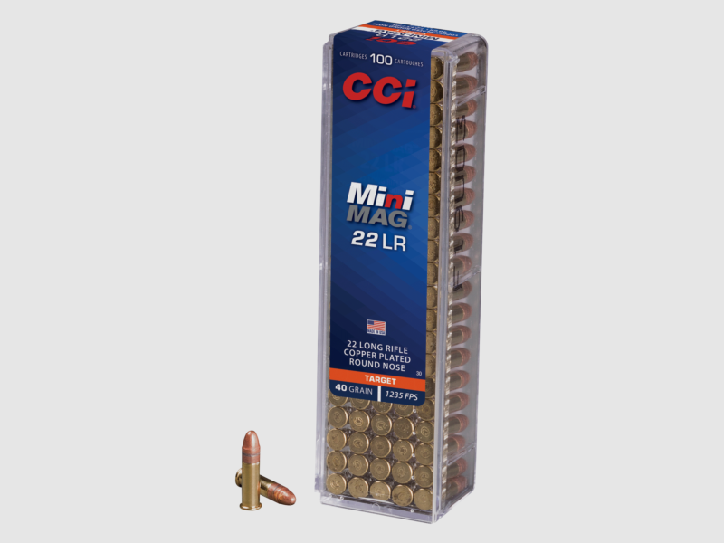 CCI .22LR Mini Mag 40 Grains Patronen, afbeelding 1 van 2