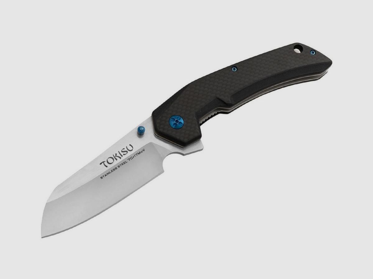 Tokisu Kohlefaser/G10 Taschenmesser, Bild 2 von 8