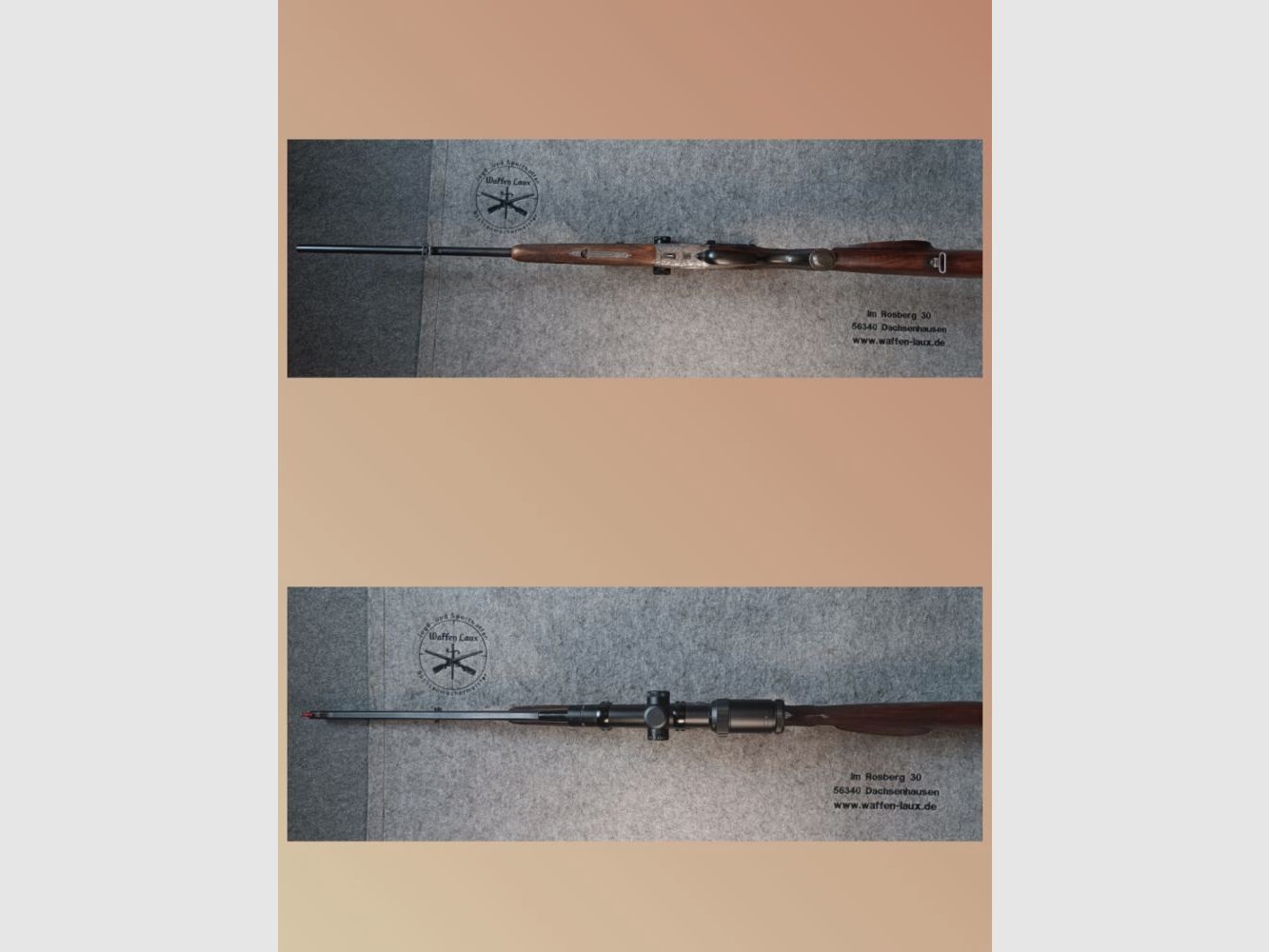 Anton Sodia Ferlach Mod. Sodia Bockdoppelbüchse mit ZF DD Optics 1-6x24