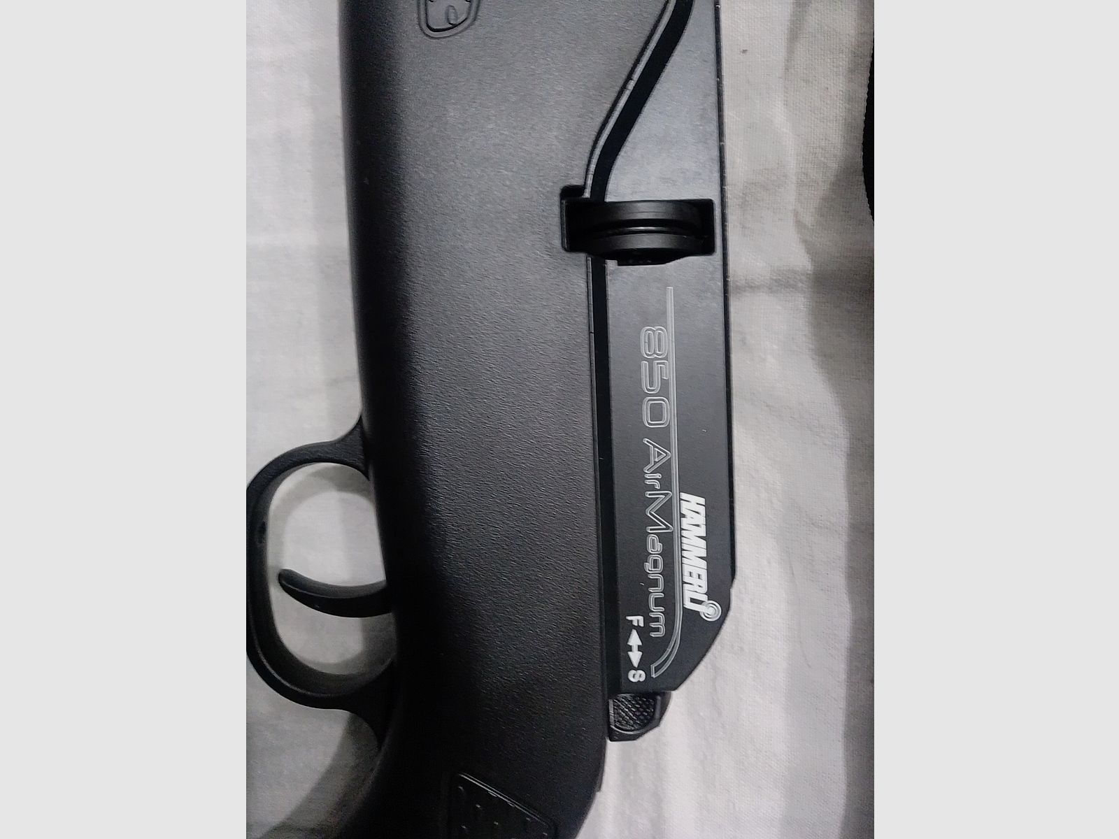 1 x Airmagnum Hämmerli 4,5mm CO2 Gewehr Tasche 2 Magazine Nördlingen Neuwertig