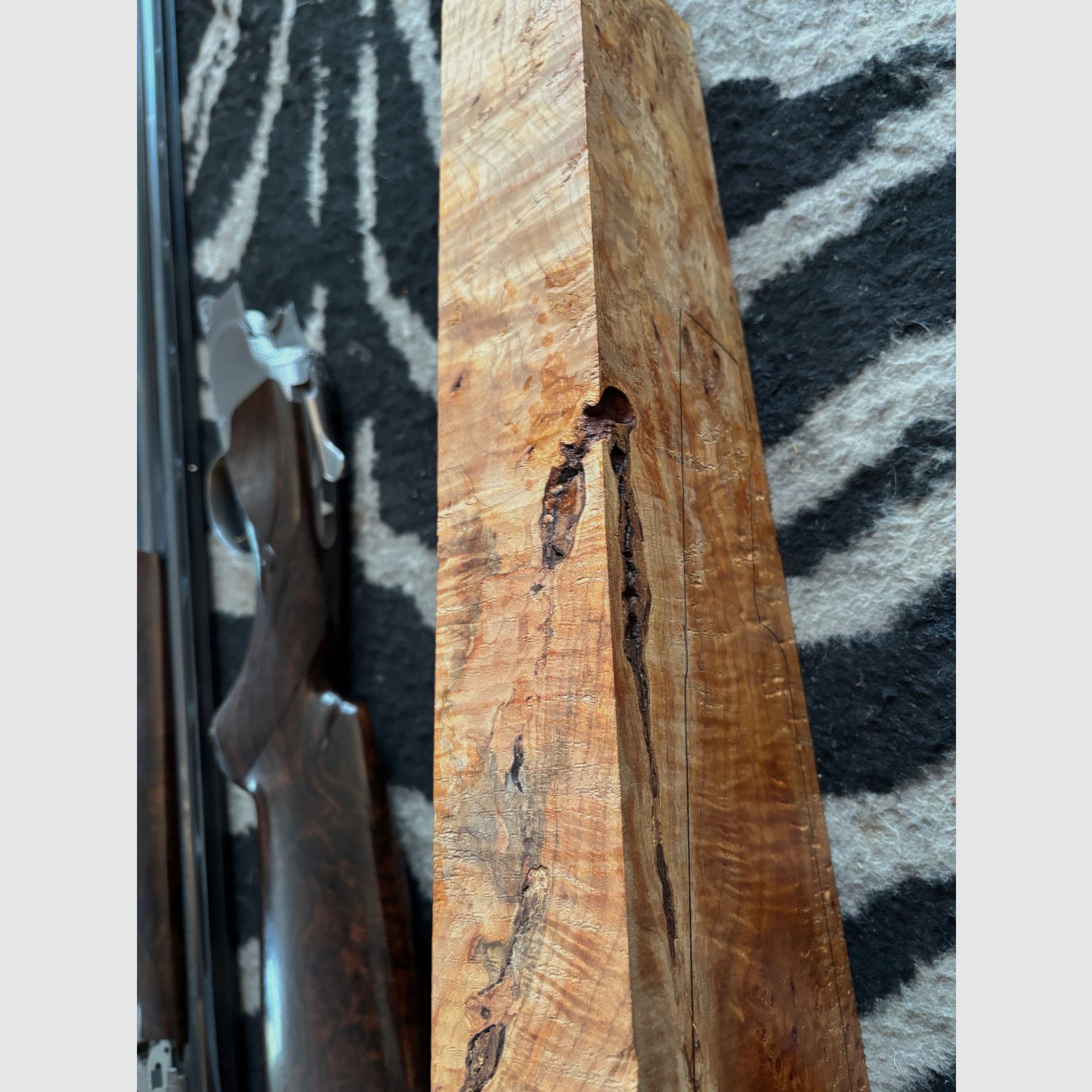 Stock wood super luxury for rear & fore stock, image 4 of 5