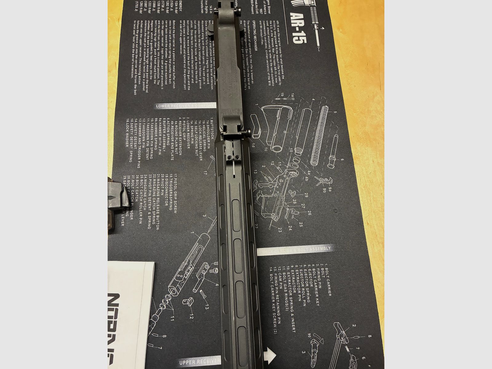 Nordic Components AR-15 .22 lfb conversion system – only 700 shots, excellent condition