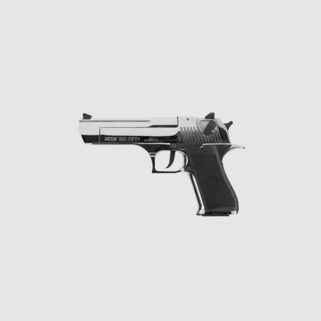 RETAY BIG FIFTY - PISTOLA A SALVE 9 MM P.A.K. - CROMO